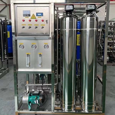 0.5 ton eenfasige twee-tanks omgekeerde osmose-installatie voor drinkwater