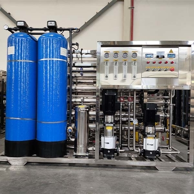 Industriële behandeling RO-systeem Filterzuiveringsinstallatie Machine 1T Omgekeerde osmose