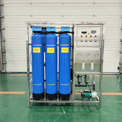 1 Kerncomponenten 0,5 ton RO-waterzuiveringsapparatuur voor industrieel zuiver water
