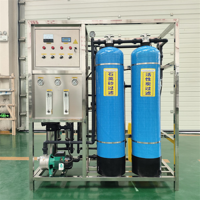 Zuren- en alkalisubstantiële waterzuiveringsmachines 1 T dubbeltank Omgekeerde osmose waterzuiveringssysteem