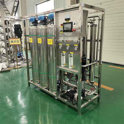 1 ton apparatuur voor de behandeling van water met een enkele pool omgekeerde osmose voor Afrikaanse kerncomponenten