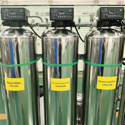 1 ton unipolaire omgekeerde osmoseapparatuur voor zuivere mineraalwaterzuivering