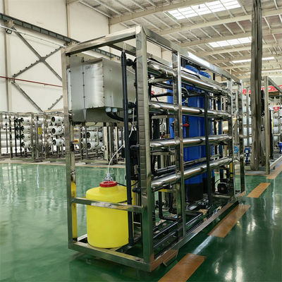 2000LPH Automatische commerciële omgekeerde osmose waterzuiveringsinstallatie