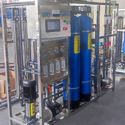 Drie tanks Hoge efficiëntie omgekeerde osmose watermachine betrouwbare werking