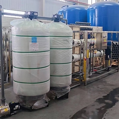 4T Eenfasige omgekeerde osmoseapparatuur voor commerciële waterzuivering