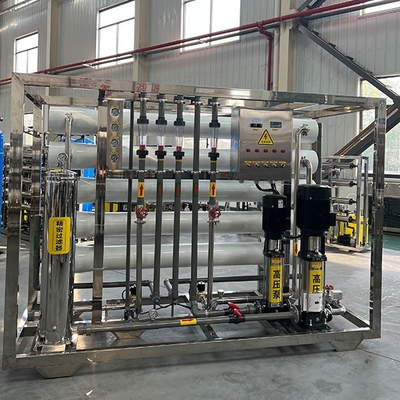 4T dubbelstaps omgekeerde osmoseapparatuur voor commerciële waterzuivering
