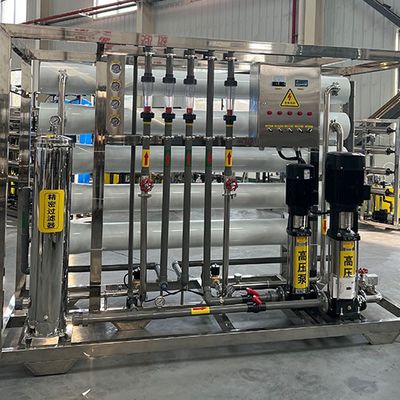 Dubbele fase video uitgaande inspectie verstrekt 4 ton omgekeerde osmose water ontzaltingsmachine