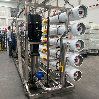Eco-vriendelijk waterzuiveringssysteem van roestvrij staal voor omgekeerd osmose-systeem
