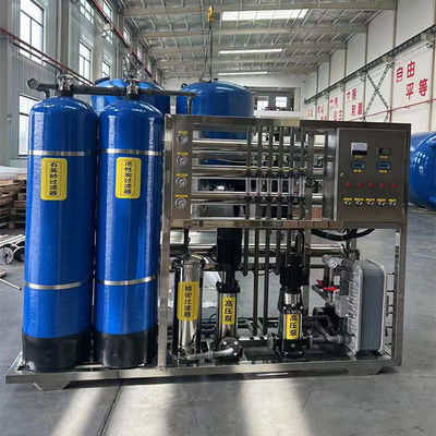 Energiebesparing 1T Industrieel ultrazuiver water systeem met hoge technologie