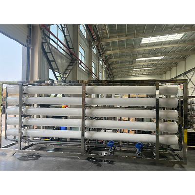 Intelligente bewaking 8t/h Dual Stage Reverse Osmosis Waterzuiveringsapparatuur