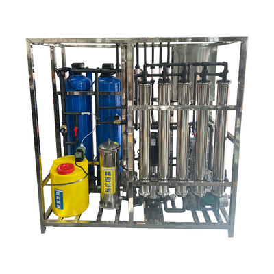 0.5 ton Edi-installatie plus tweefasige omgekeerde osmose-installatie voor industrieel gebruik