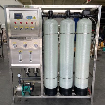 RO Omgekeerde osmose Industriële zuivering Filtratieapparatuur Planten 500Lph Waterbehandeling machine