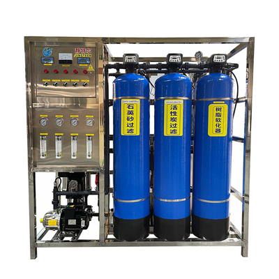 500L/uur Industrieel RO-waterzuiveringsinstallatie machine omgekeerde osmose systemen voor drinkwater