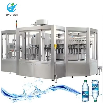 Volledig automatisch 3 in 1 Plastic fles Pure Mineral Water Production Line Water Filling Machine