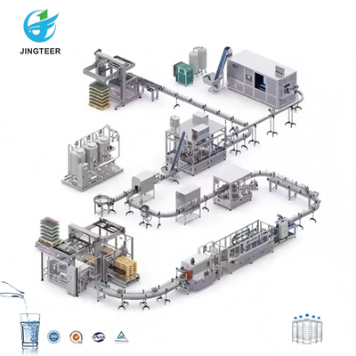 Fabriek Volledige automatische machine Drinkwater Mineraal water vulmachine Productielijn Plant