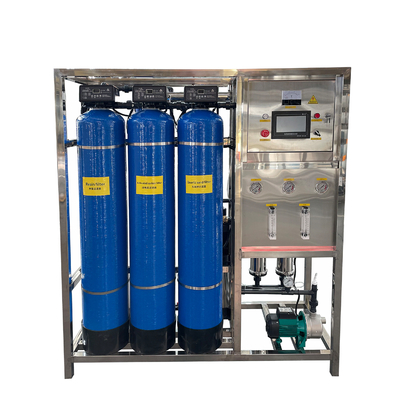 Fabriek 500LPH Omgekeerde osmose waterbehandeling Filtratiesysteem RO Plant